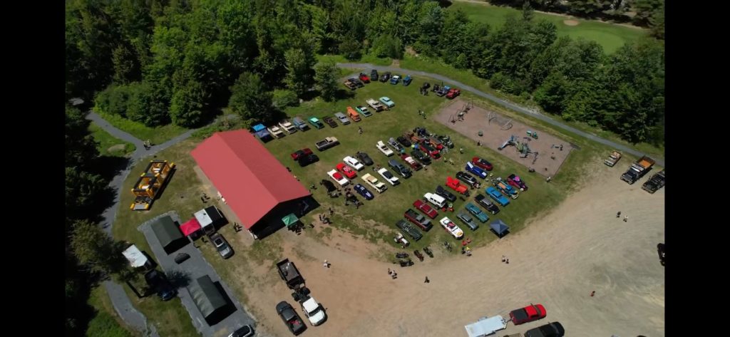 An overview of an event at Brookhaven Park.