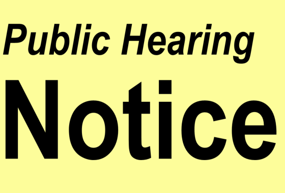 Planning Board Public Hearing Dec. 12