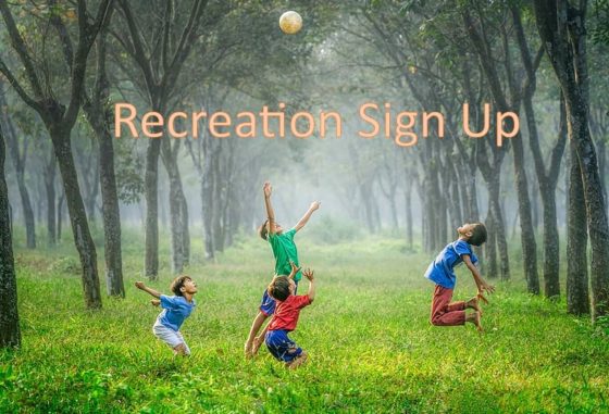 Sign Up for Spring Recreation & Summer Camp 3/1