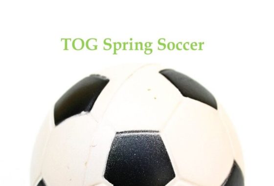 Spring Soccer Program Sign Up Now